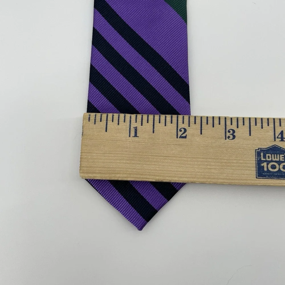 J.Crew Silk Tie Multicolor Striped Print 52 Inch Crewcuts Boys Sizes 8-14 NEW